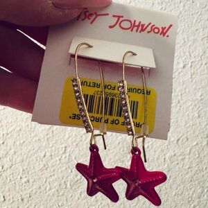 Betsey Johnson Pink Star Earrings

New with tags.